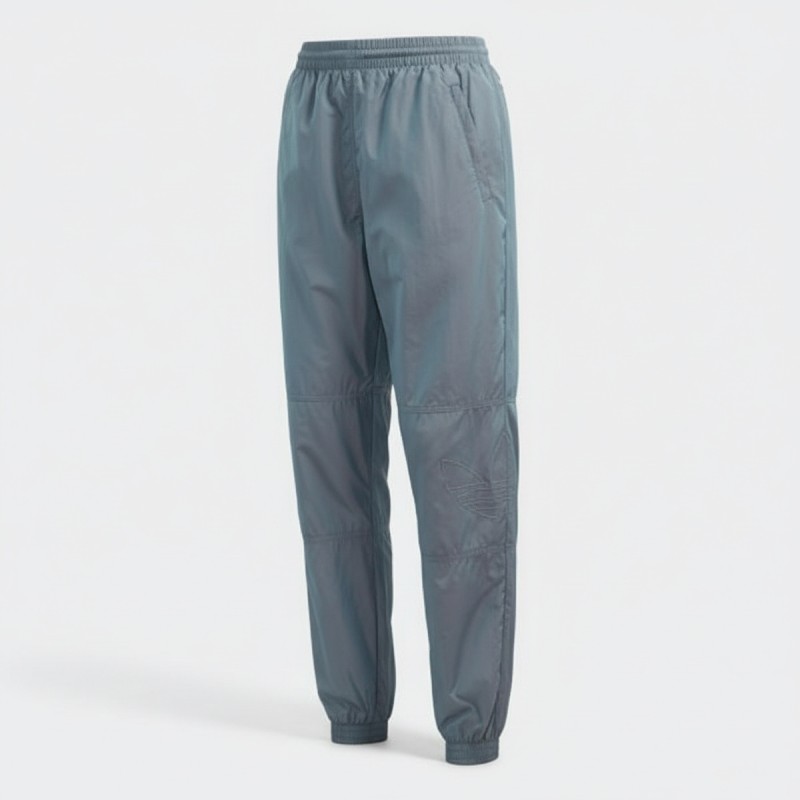 Adidas Recycled Nylon Track Pants Blue-Grey