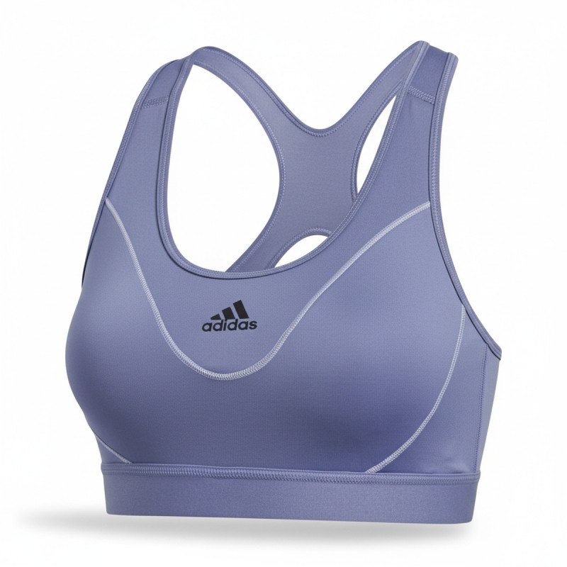 Adidas Reflective Sports Bra Violet
