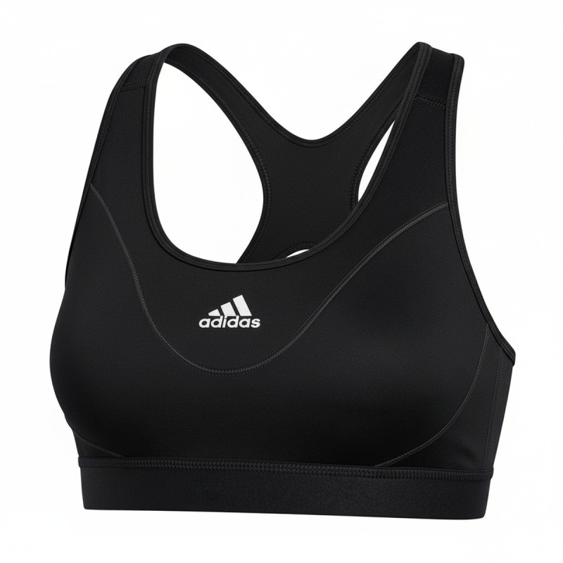 Adidas Reflective Sports Bra Black