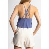 Adidas Yoga Strappy Tank Top Purple