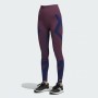 Adidas Colorblock High-Waist Training Leggings Violet