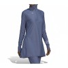 Adidas Performance Half-Zip Tunic Dress Blue