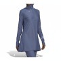 Adidas Performance Half-Zip Tunic Dress Blue