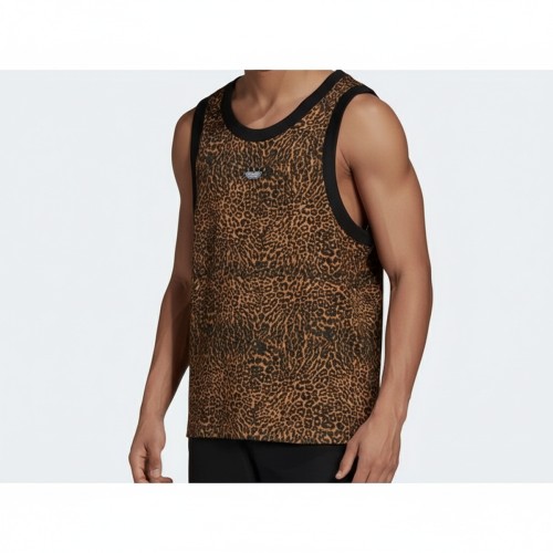 Adidas Leopard Print Tank Top Multicolour