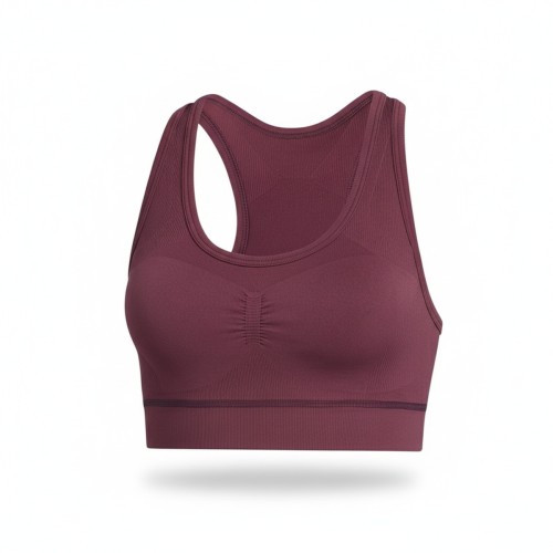 Adidas Studio Seamless Sports Bra Violet