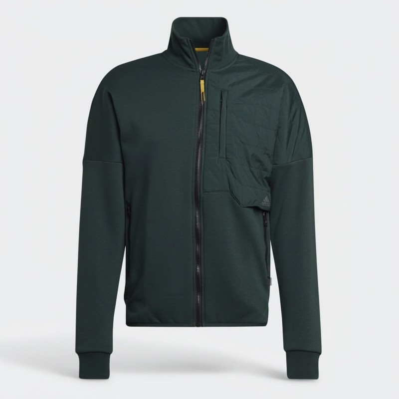 Adidas Green Full-Zip Track Jacket