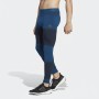 Adidas Colorblock Performance Leggings Blue