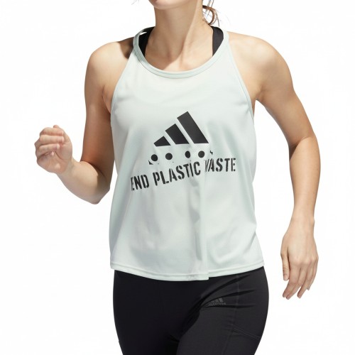 Adidas End Plastic Waste Tank Top Green