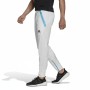 Adidas Athletic Zip Track Pants White