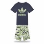 Adidas Originals Camo Short Tee Set Navy