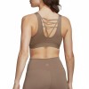 Adidas Strappy Athletic Sports Bra Brown