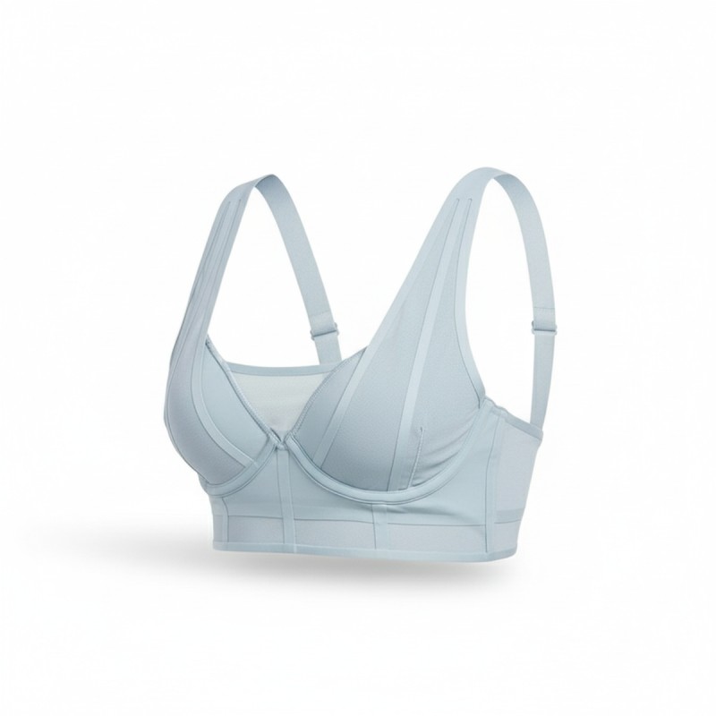 Adidas Tailored Luxe Sports Bra Grey