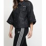 Adidas Oversized Denim Jacket Black