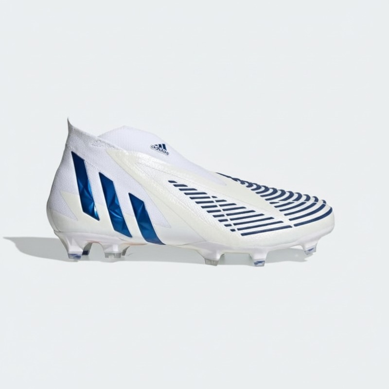 Adidas Predator Edge+ Laceless Football Boots White