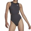 Adidas Cutout Athletic Swimsuit Black