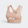 Adidas Strappy Cutout Sports Bra Pink