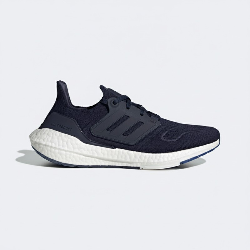 Adidas Ultraboost 22 Navy White Running Shoes