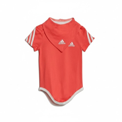 Adidas Baby Coral Bodysuit Gift Set