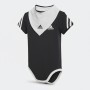 Adidas Organic Baby Bodysuit Black White