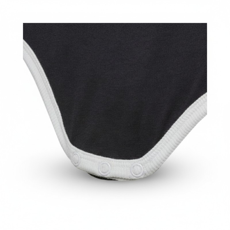 Adidas Organic Baby Bodysuit Black White