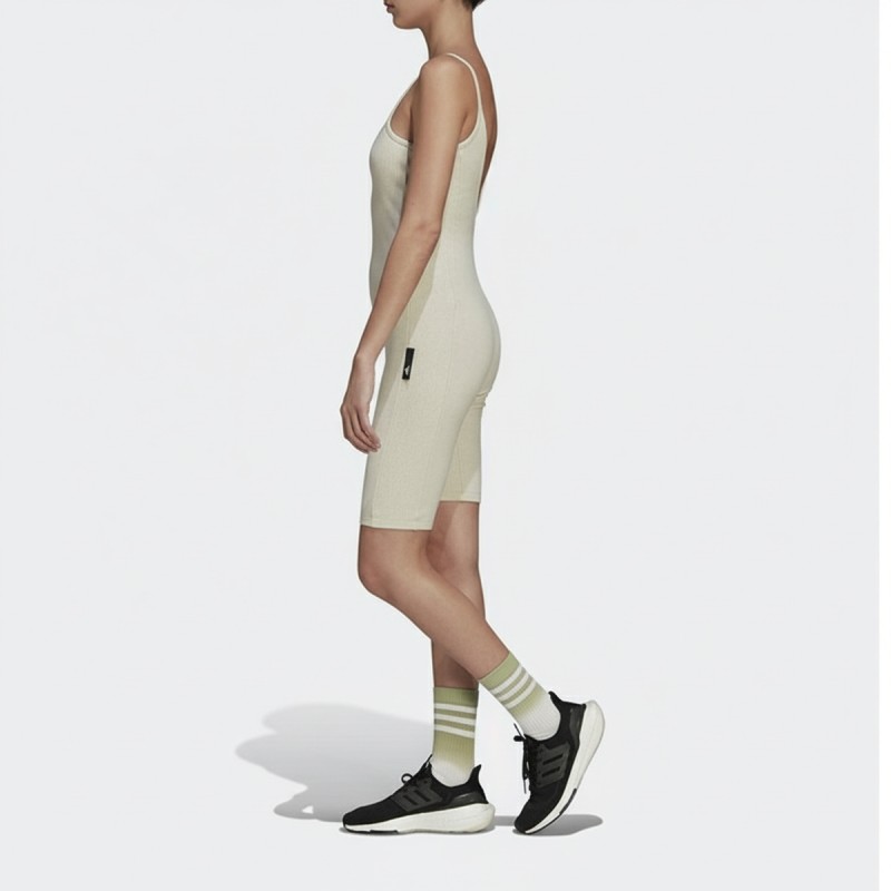 Adidas Brown Athletic Bodysuit Jumpsuit