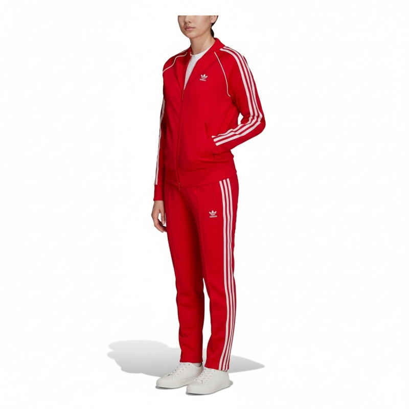 Adidas SST Red Track Jacket Women