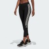 Adidas Three Stripe Black Leggings