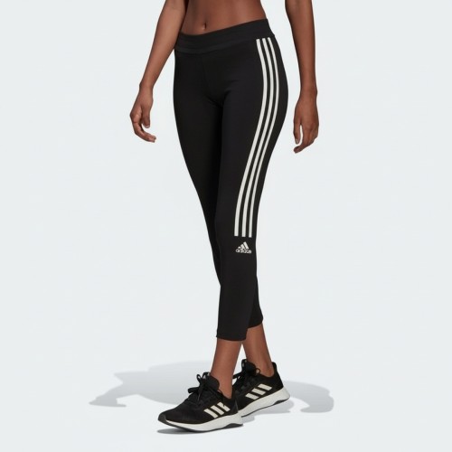 Adidas Three Stripe Black Leggings