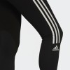 Adidas Three Stripe Black Leggings