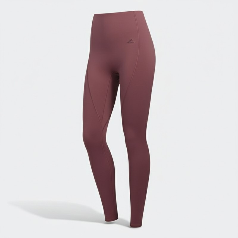 Adidas High-Waisted Performance Leggings Bordeaux Adidas High-Waisted Performance Leggings Bordeaux
