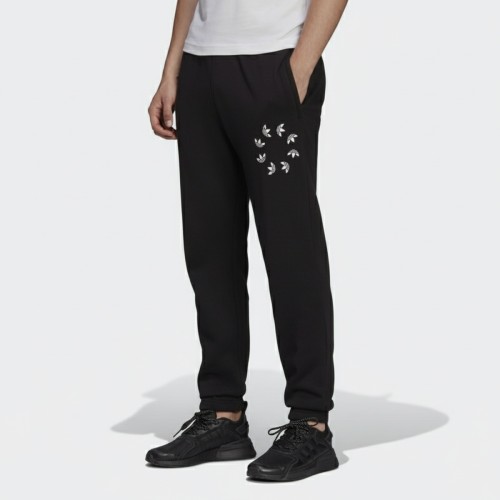 Adidas Originals Logo Circle Black Sweatpants
