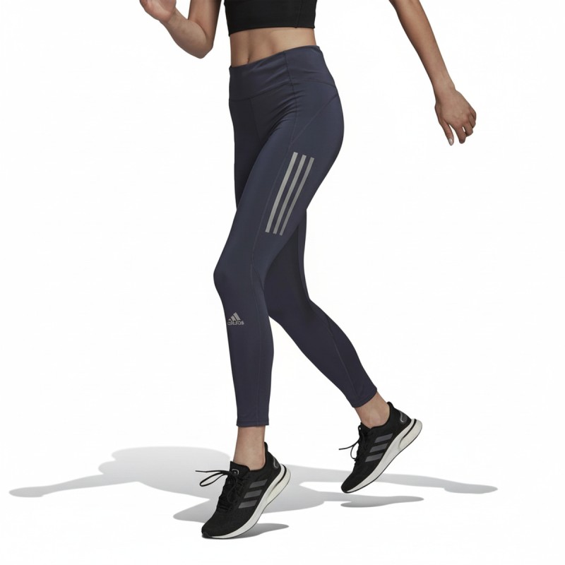 Adidas High-Waist Performance Leggings Navy