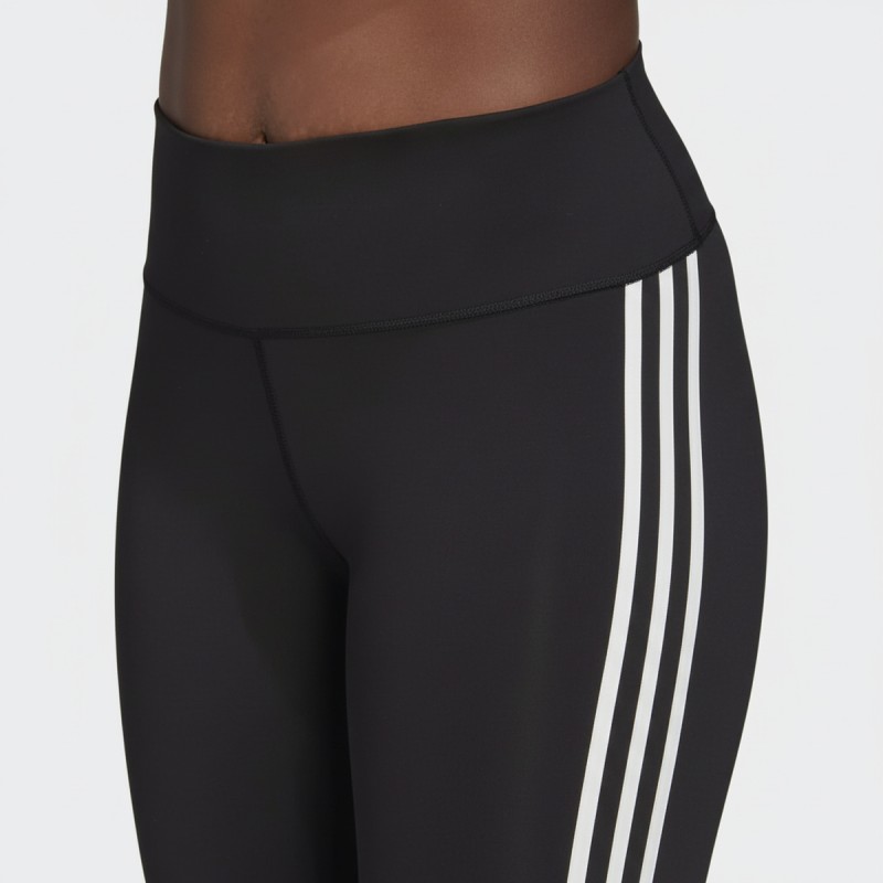 Adidas Three-Stripe Performance Leggings Black