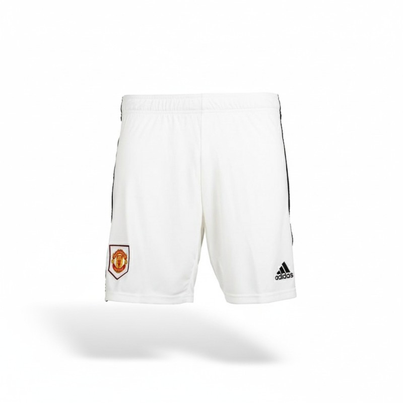Adidas Manchester United White Football Shorts