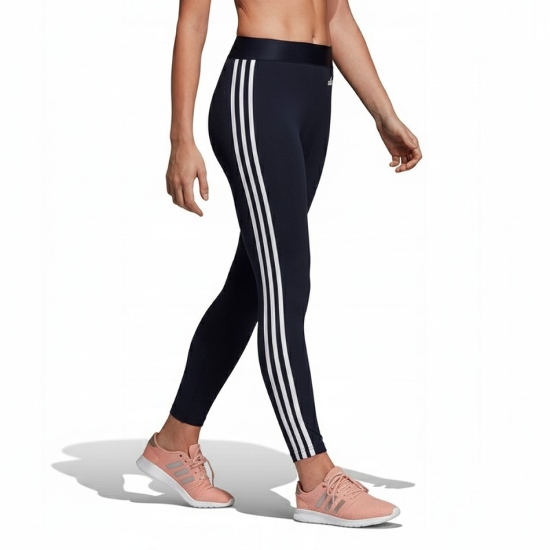 Adidas Three Stripe Leggings Black