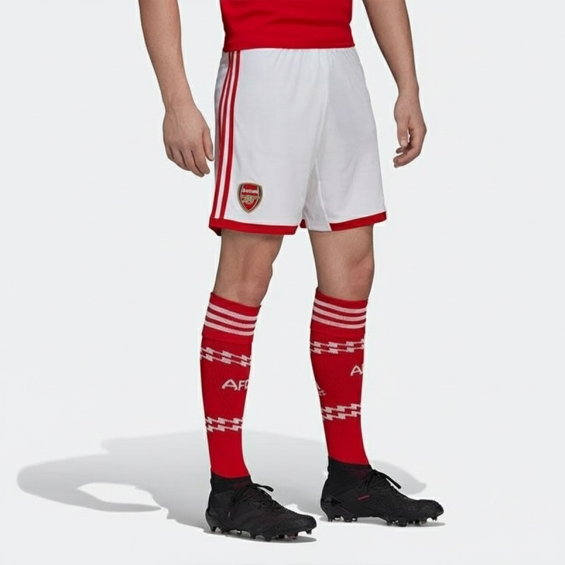 Adidas Arsenal Home Football Shorts White
