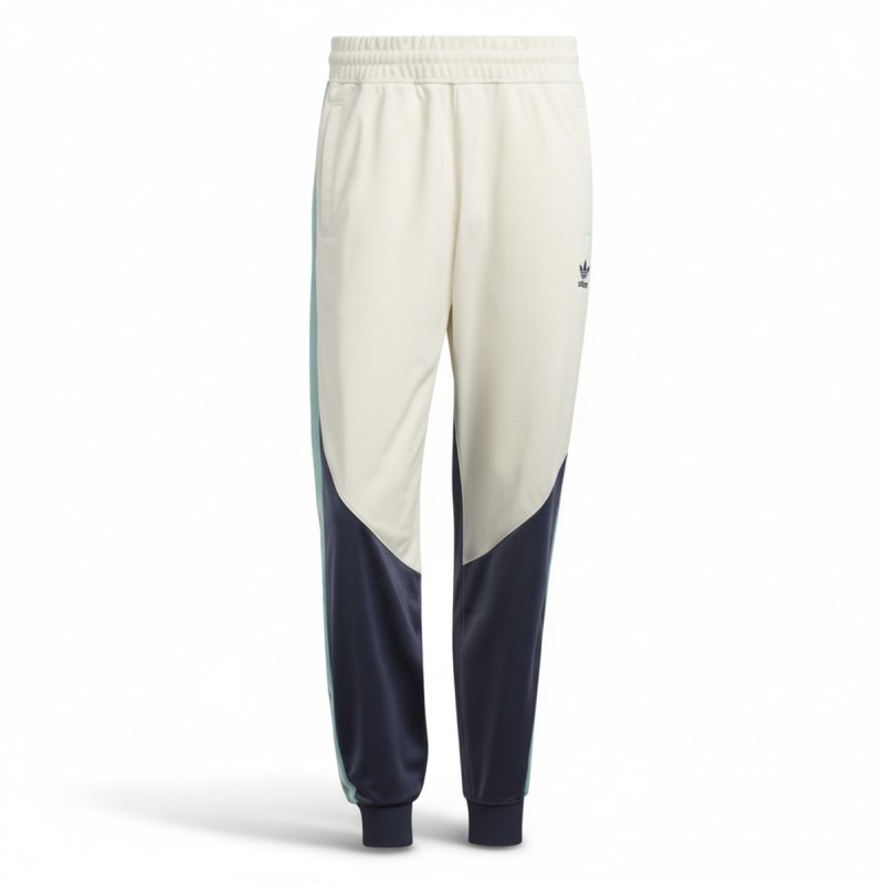 Adidas SST Colorblock Track Pants White Navy