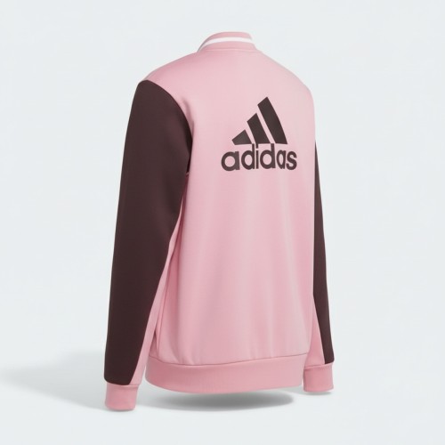 Adidas Together Track Jacket Pink Chocolate