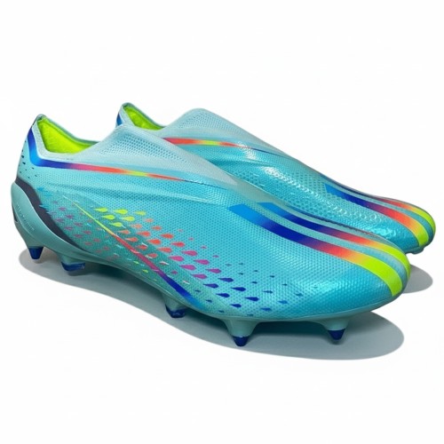 Adidas X Speedportal Laceless Football Boots Turquoise