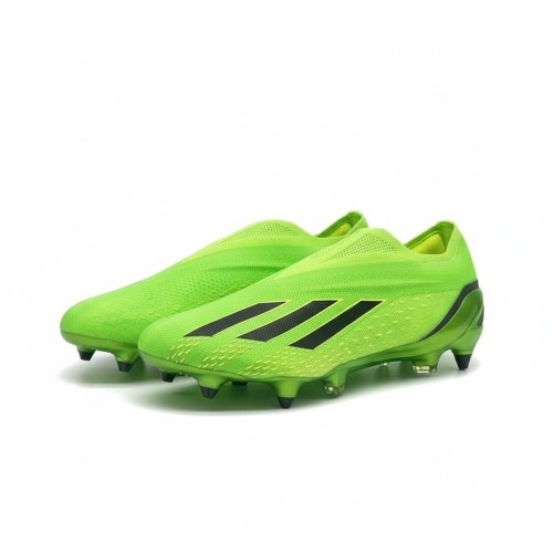 Adidas X Speedportal+ Laceless Football Boots Green