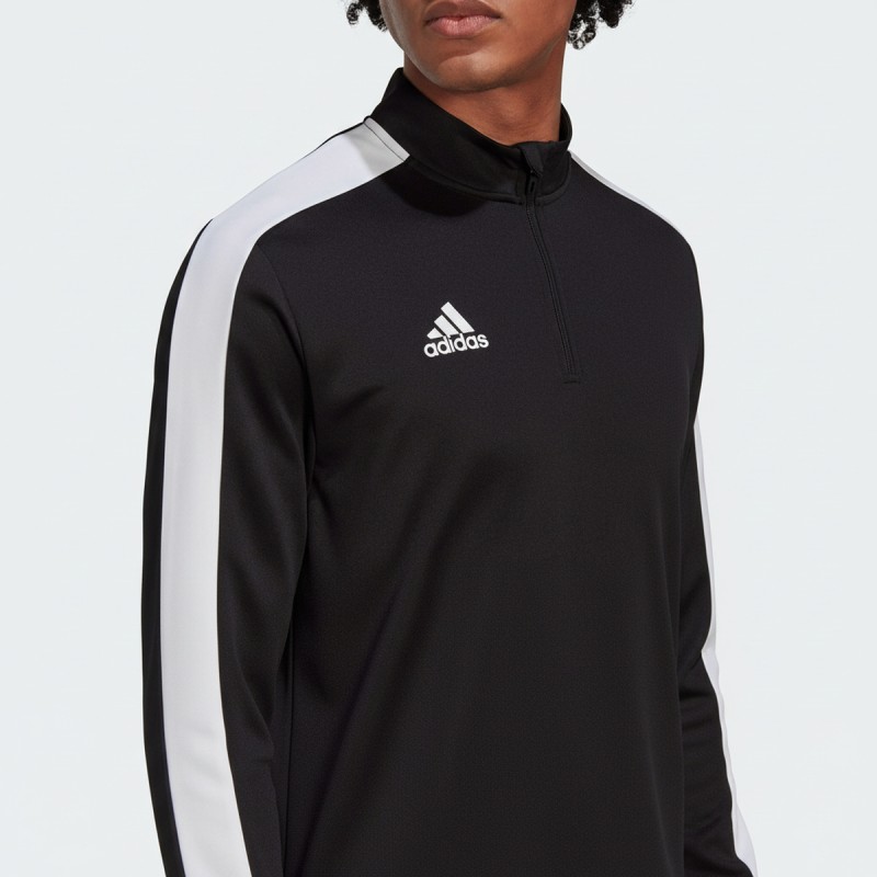 Adidas Tiro Quarter-Zip Training Top Black White