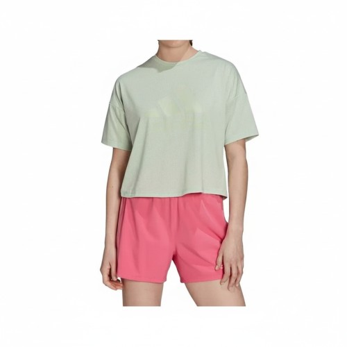 Adidas Oversized Cotton T-Shirt Green
