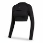 Adidas Cutout Crop Long Sleeve Black