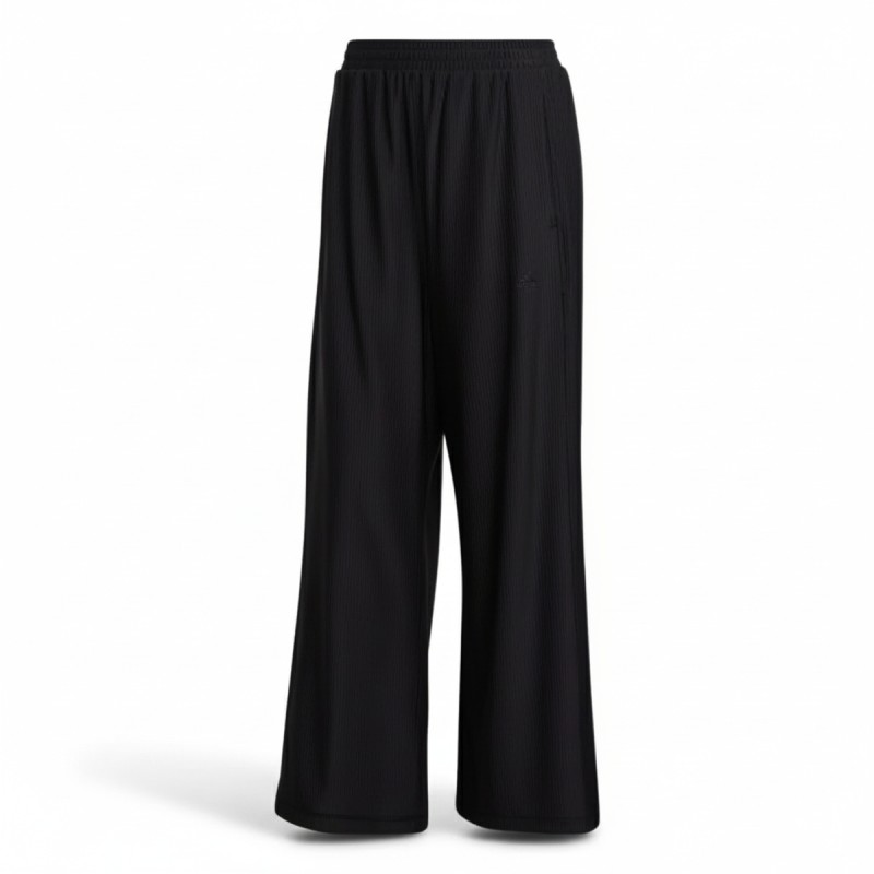 Adidas Wide Leg Track Pants Black