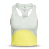 Adidas Colorblock Performance Tank Green Yellow