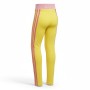 Adidas Girls Yellow Athletic Leggings