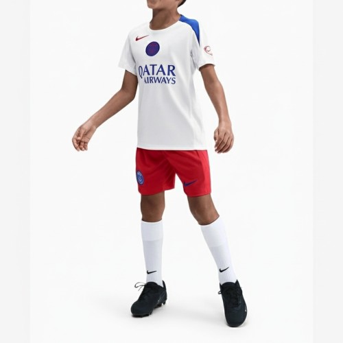Adidas PSG Away Football Kit White Red