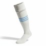 Adidas Three-Stripe Athletic Socks Grey Blue
