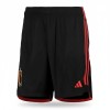 Adidas Belgium Football Training Shorts Black