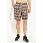 Adidas Brown Plaid French Terry Shorts